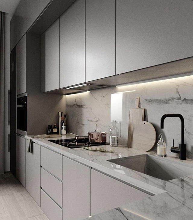 Which kitchen is more practical: glossy or matte? IQ Kitchens works
