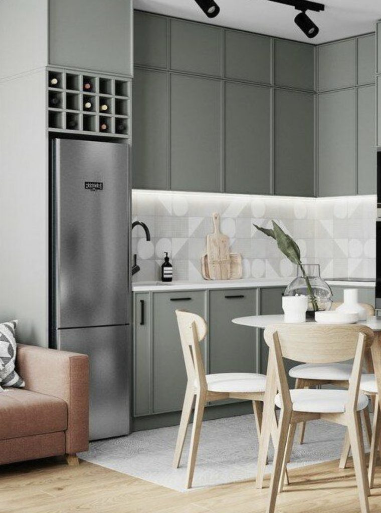 Features of a conventional and built-in refrigerator IQ Kitchens works