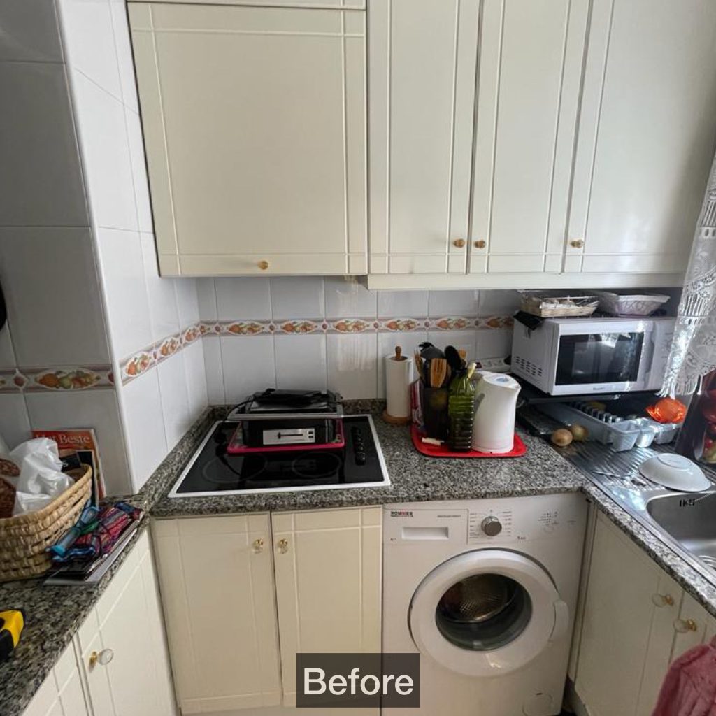 BEFORE/AFTER IQ Kitchens works