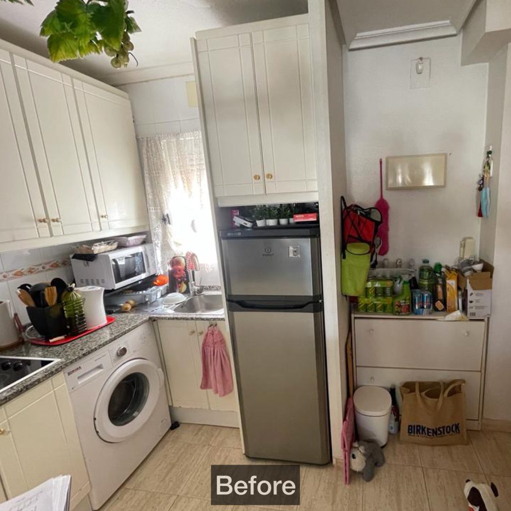 BEFORE/AFTER IQ Kitchens works