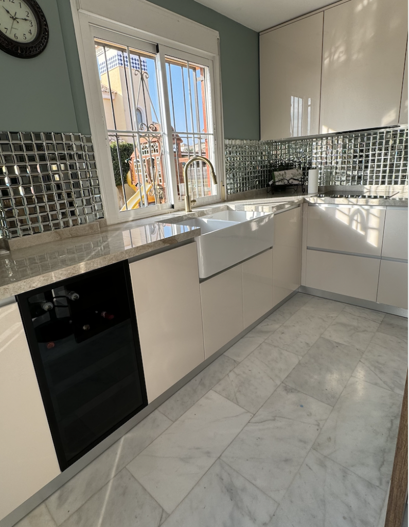 BEFORE/AFTER IQ Kitchens works