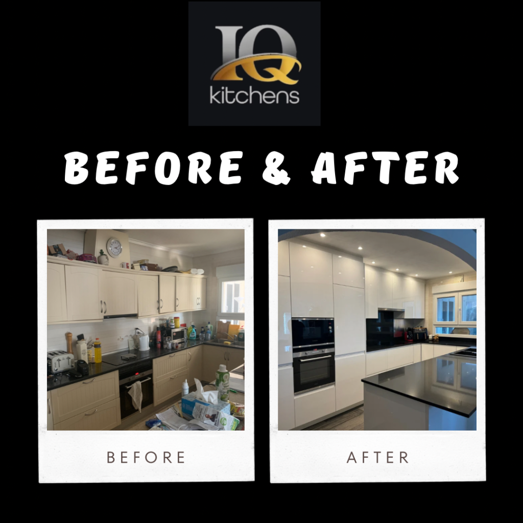 BEFORE / AFTER IQ Kitchens works