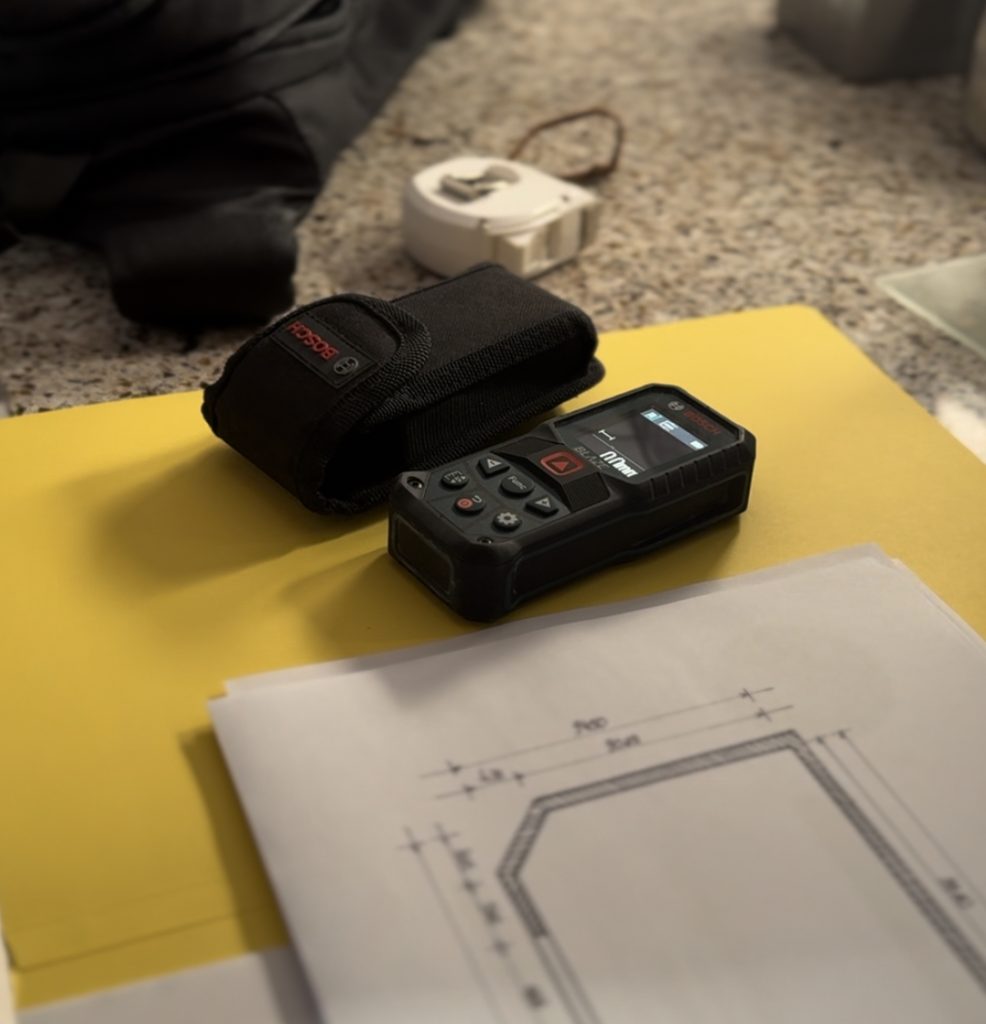 We take measurements for your new kitchen for free IQ Kitchens works