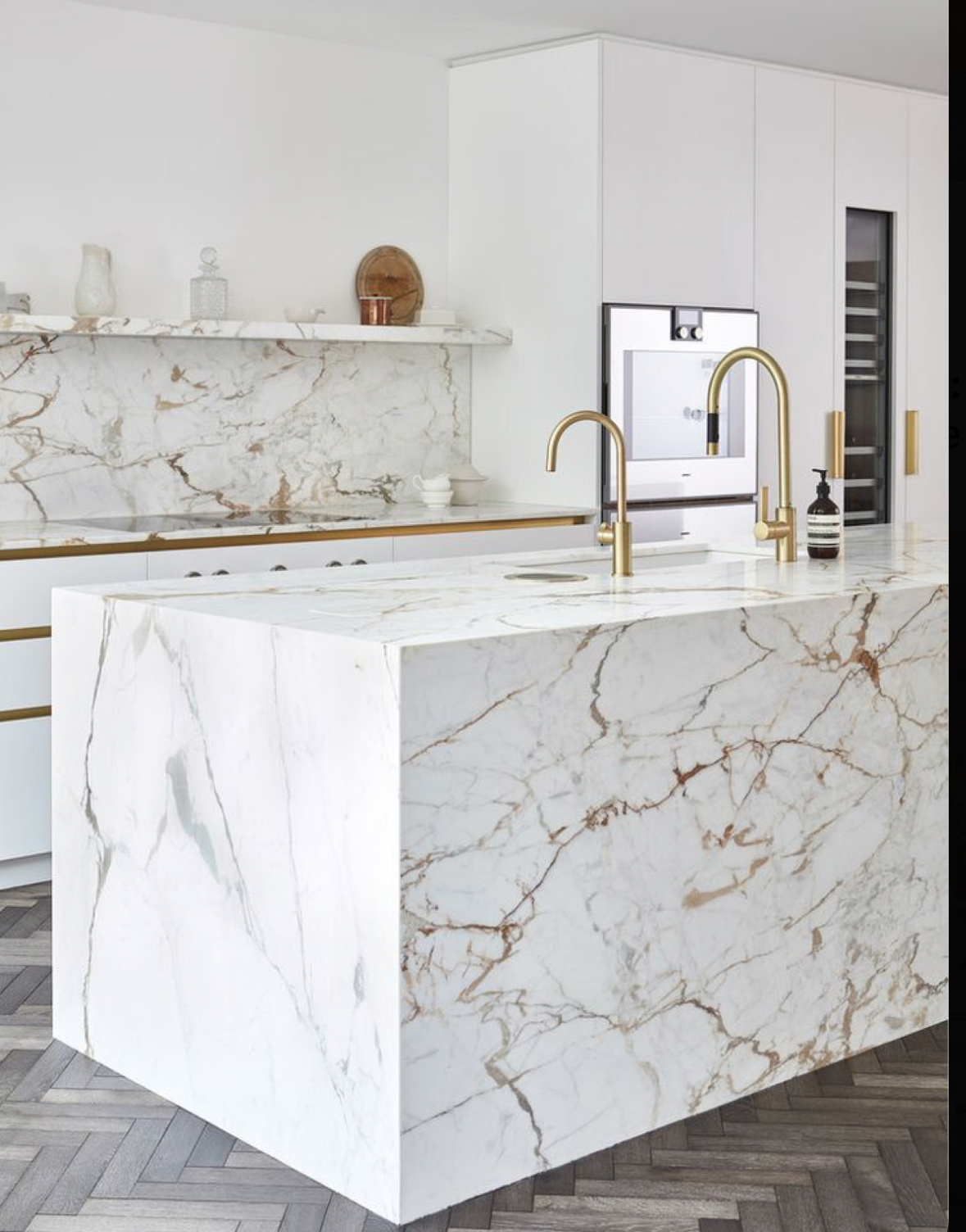 A white kitchen IQ Kitchens works