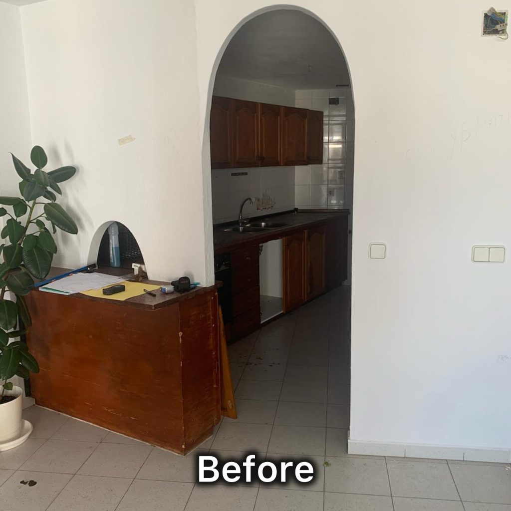BEFORE/AfTER IQ Kitchens works