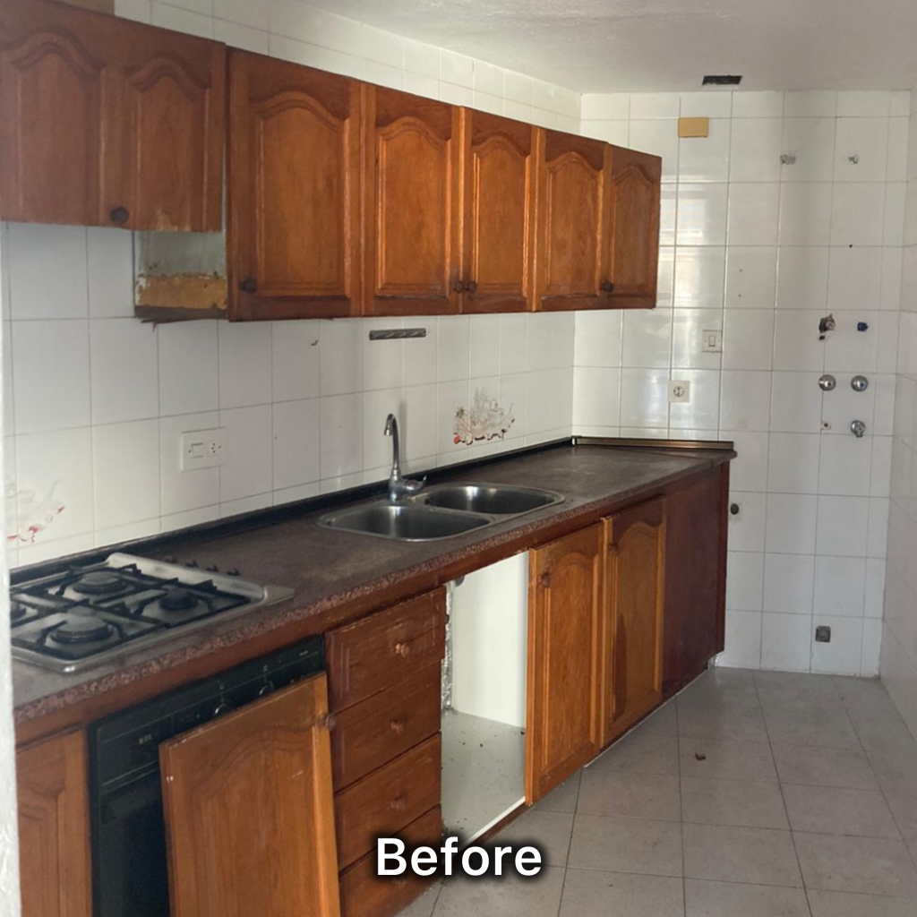 BEFORE/AfTER IQ Kitchens works