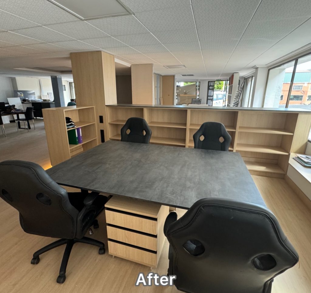 BEFORE/AFTER IQ Kitchens works