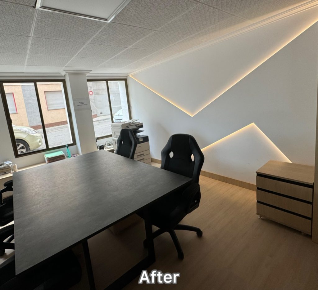 BEFORE/AFTER IQ Kitchens works