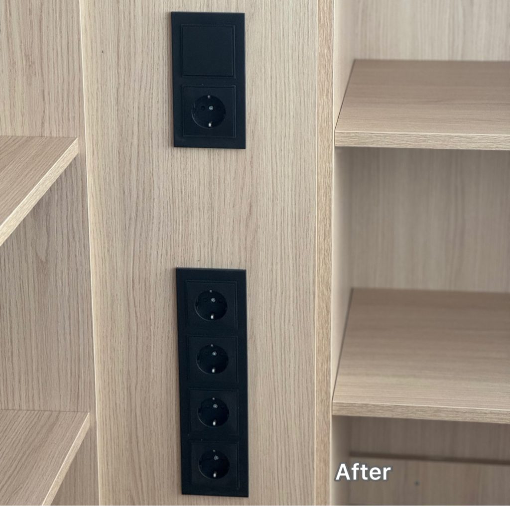 BEFORE/AFTER IQ Kitchens works