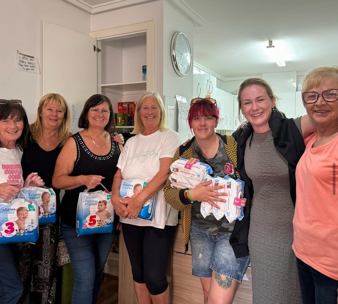 Helpness for “A Helping Hand — food & clothes bank” IQ Kitchens works
