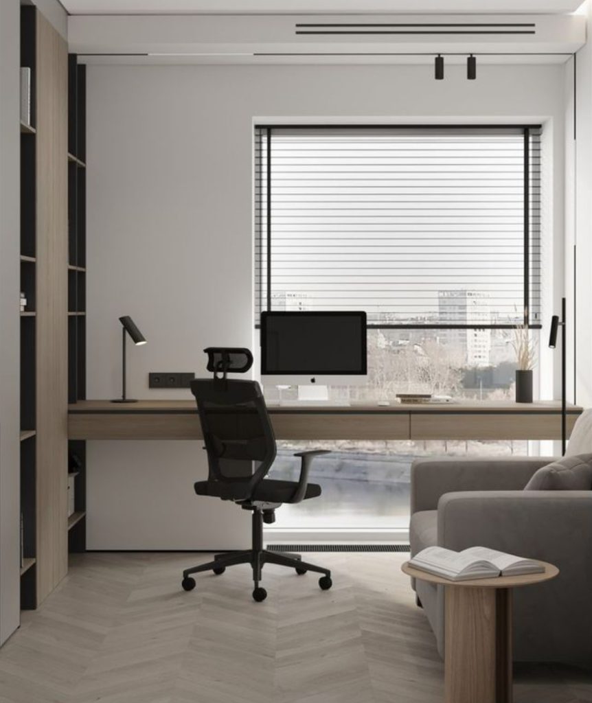 Designing a Functional and Stylish Home Office /Alicante IQ Kitchens works