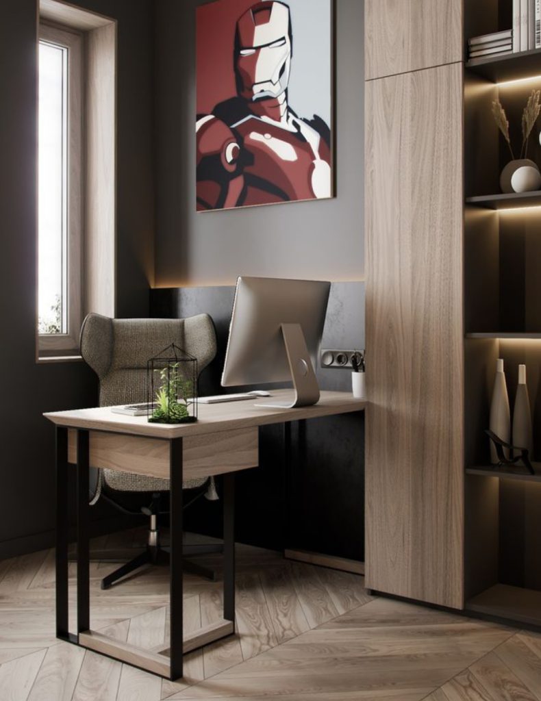 Designing a Functional and Stylish Home Office /Alicante IQ Kitchens works