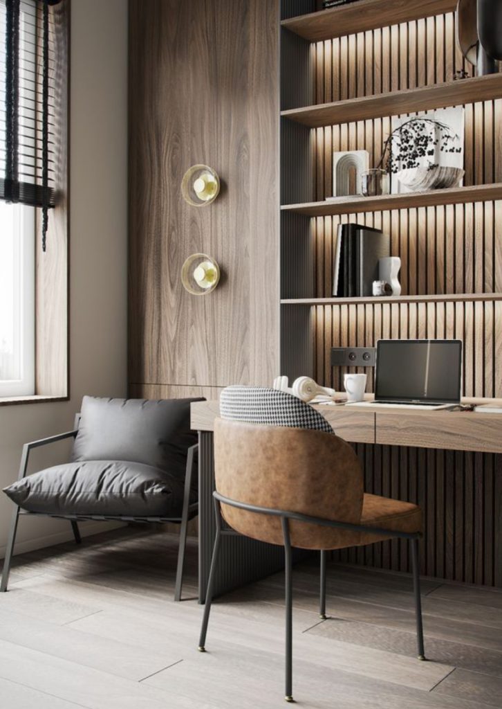 Designing a Functional and Stylish Home Office /Alicante IQ Kitchens works