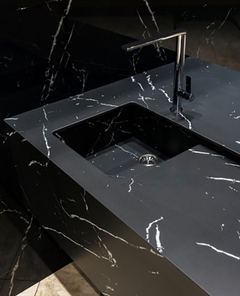 Basic Care Rules for a Black Artificial Stone Sink IQ Kitchens works
