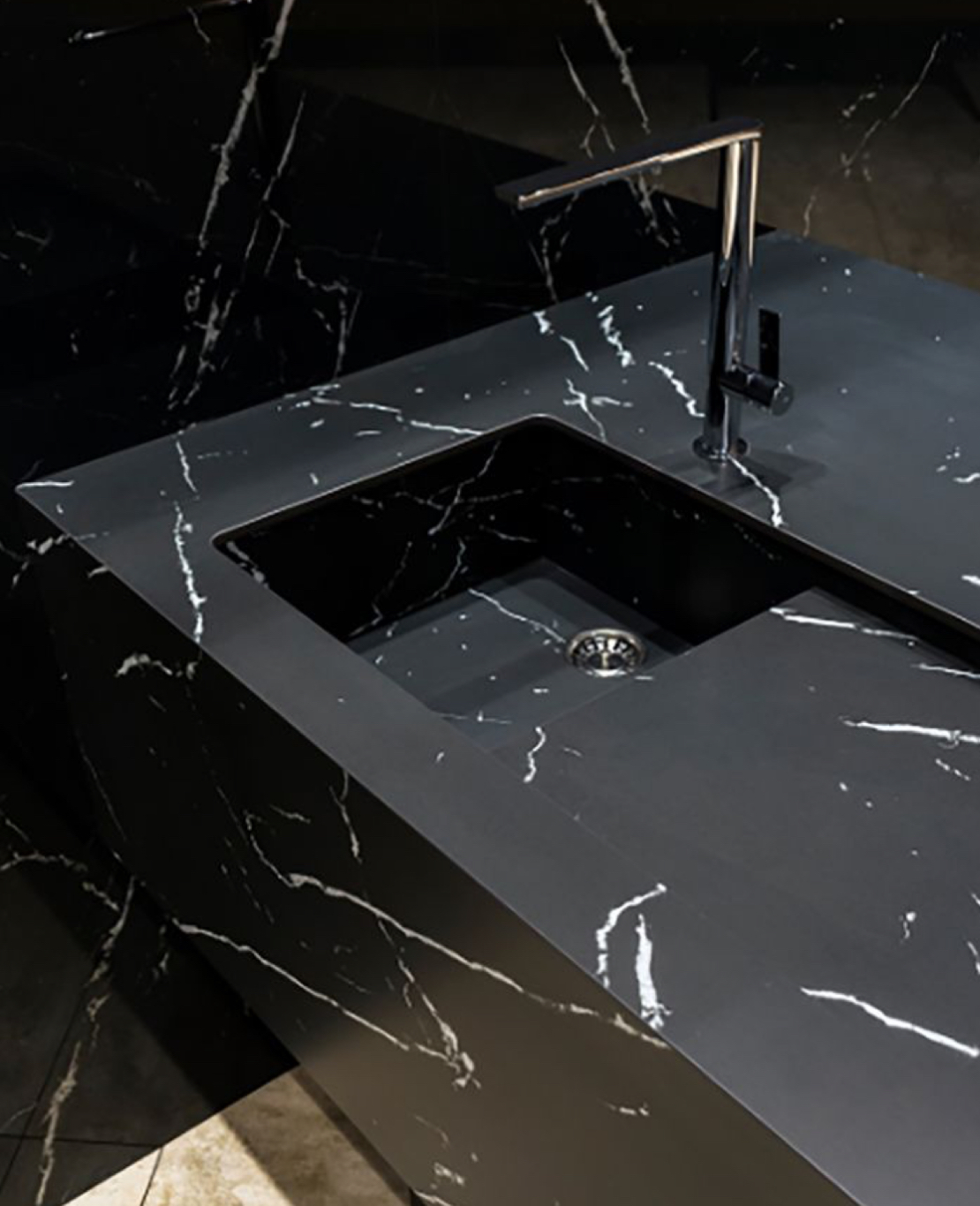 Basic Care Rules for a Black Artificial Stone Sink IQ Kitchens works