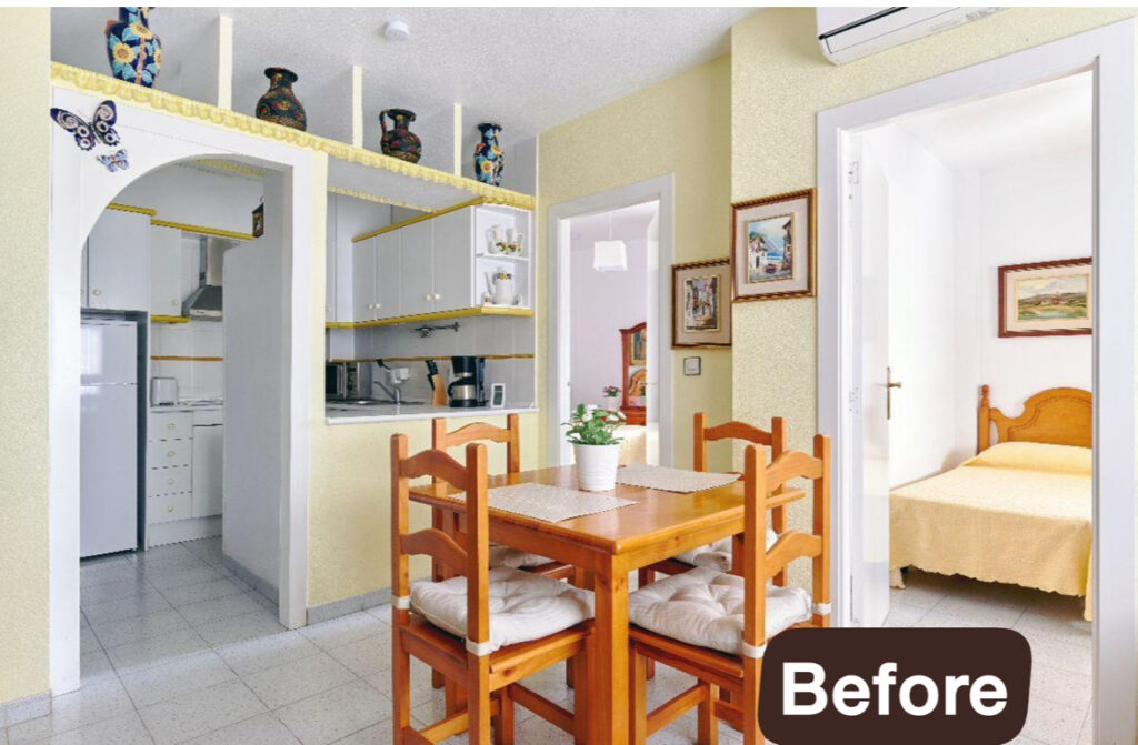 BEFORE/AFTER IQ Kitchens works