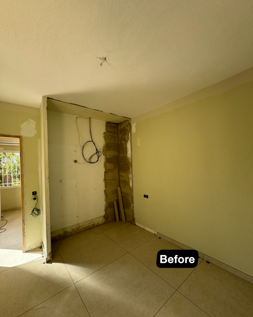 BEFORE/AFTER IQ Kitchens works