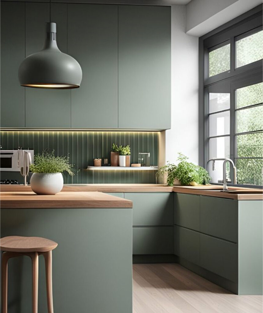 Green kitchens: The hottest trend among our customers IQ Kitchens works