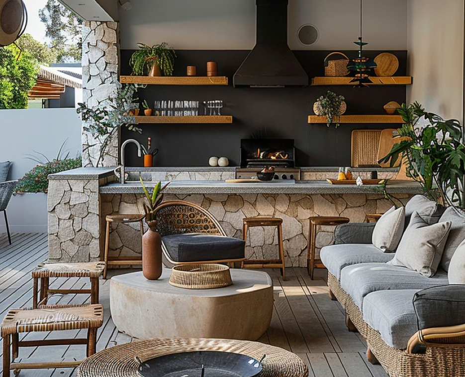 IQ Kitchens: outdoor terrace kitchens – practical elegance for your spanish home IQ Kitchens works