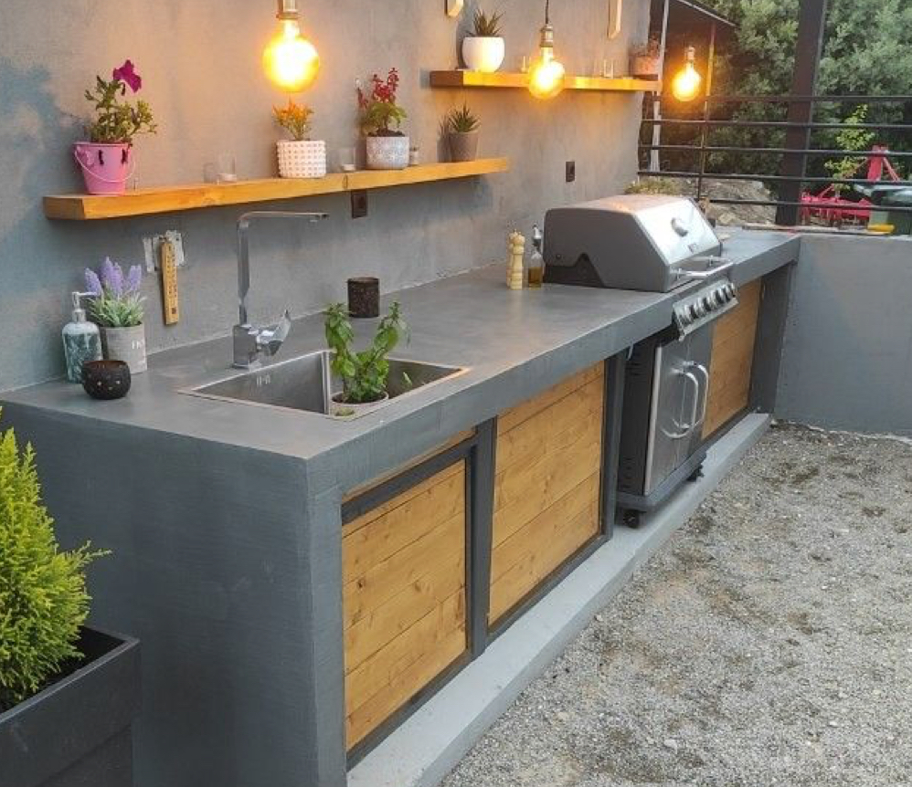 IQ Kitchens: outdoor terrace kitchens – practical elegance for your spanish home IQ Kitchens works