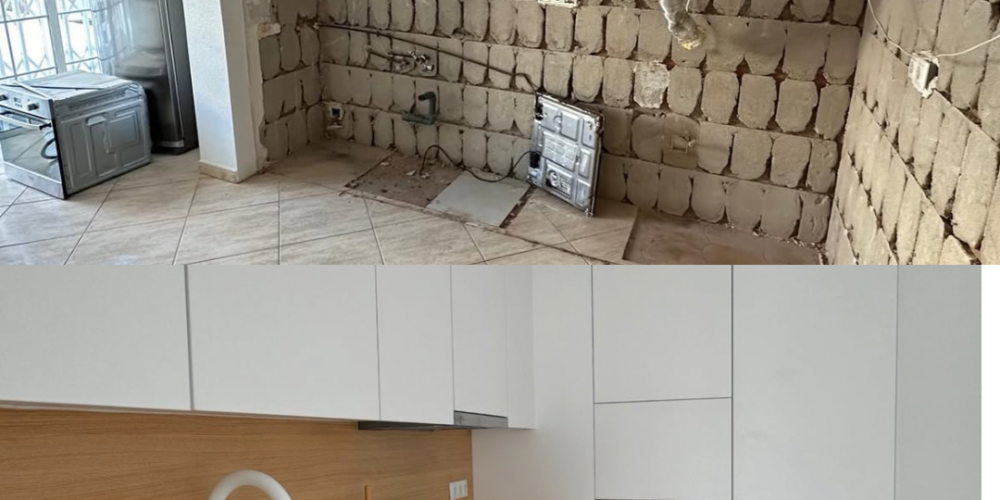 AFTER / BEFORE  Our projects IQ Kitchens works
