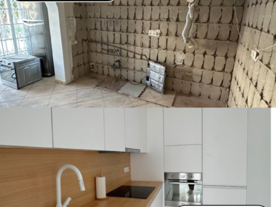 AFTER / BEFORE  Our projects IQ Kitchens works