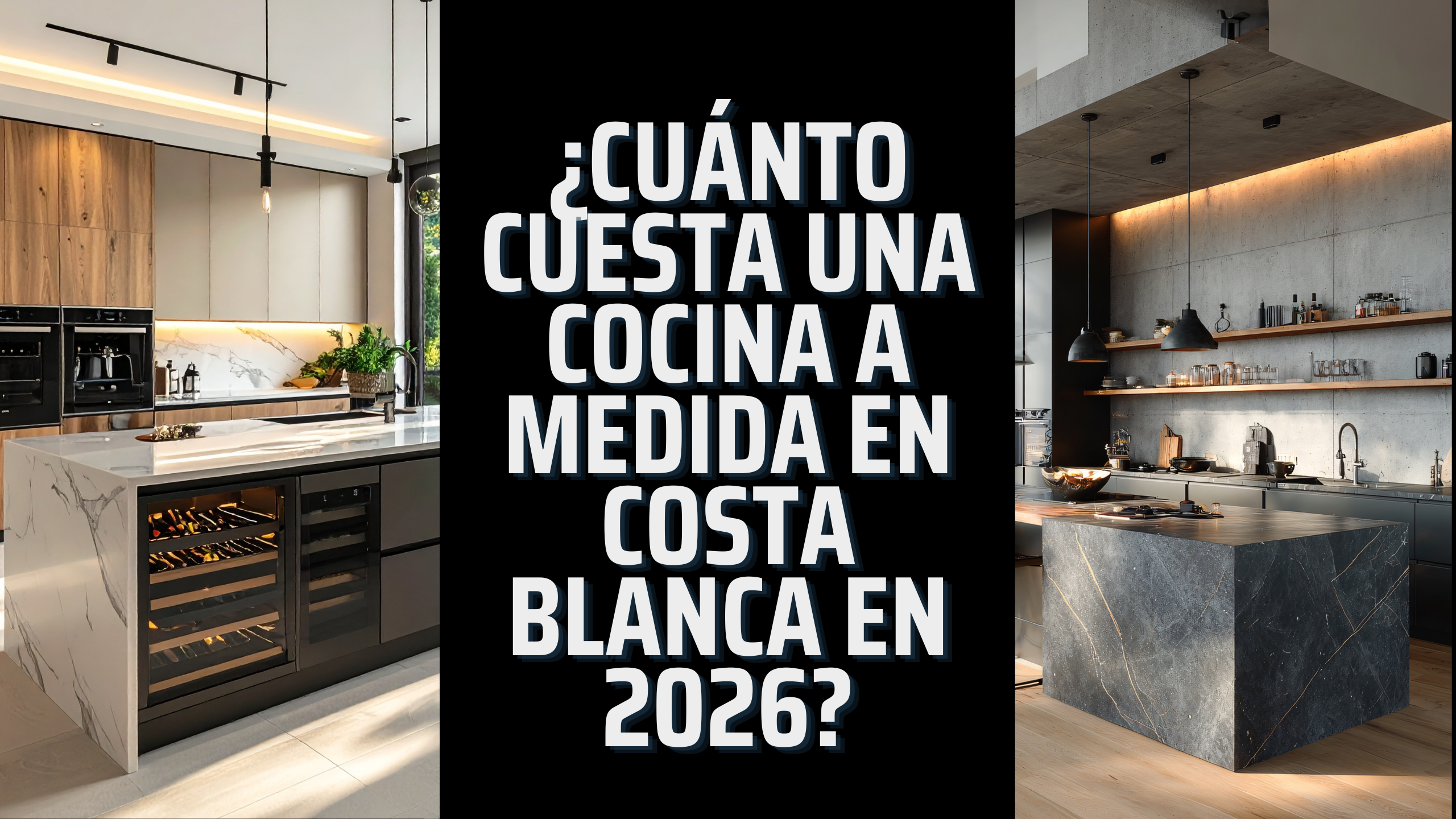 ¿CUÁNTO CUESTA UNA COCINA A MEDIDA EN COSTA BLANCA EN 2026? IQ Kitchens works