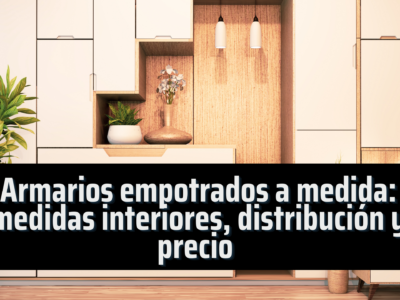 Armarios empotrados a medida: medidas interiores, distribución y precio (Costa Blanca) IQ Kitchens works